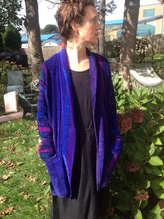 Handwoven Bibi Stein Chenille jacket
