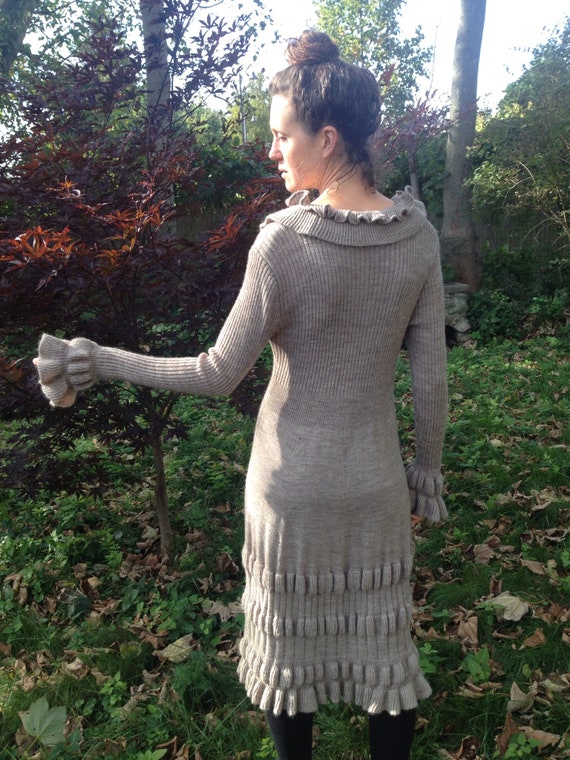 SALE Wool Knit Dress - image 3