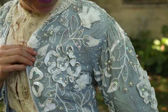 Hand Decorated Silk Outfit