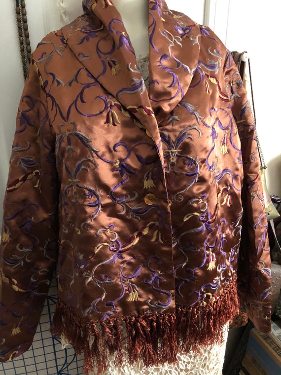 Embroidered jacket - image 1