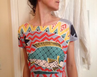 1980's Michaele Volbracht dress