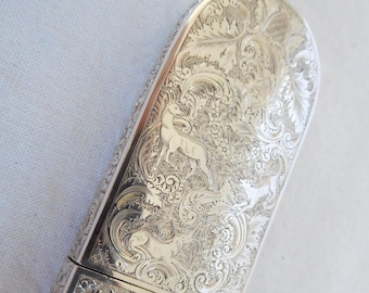 Silver Eyeglasses Case: A Masterpiece Of Engraving