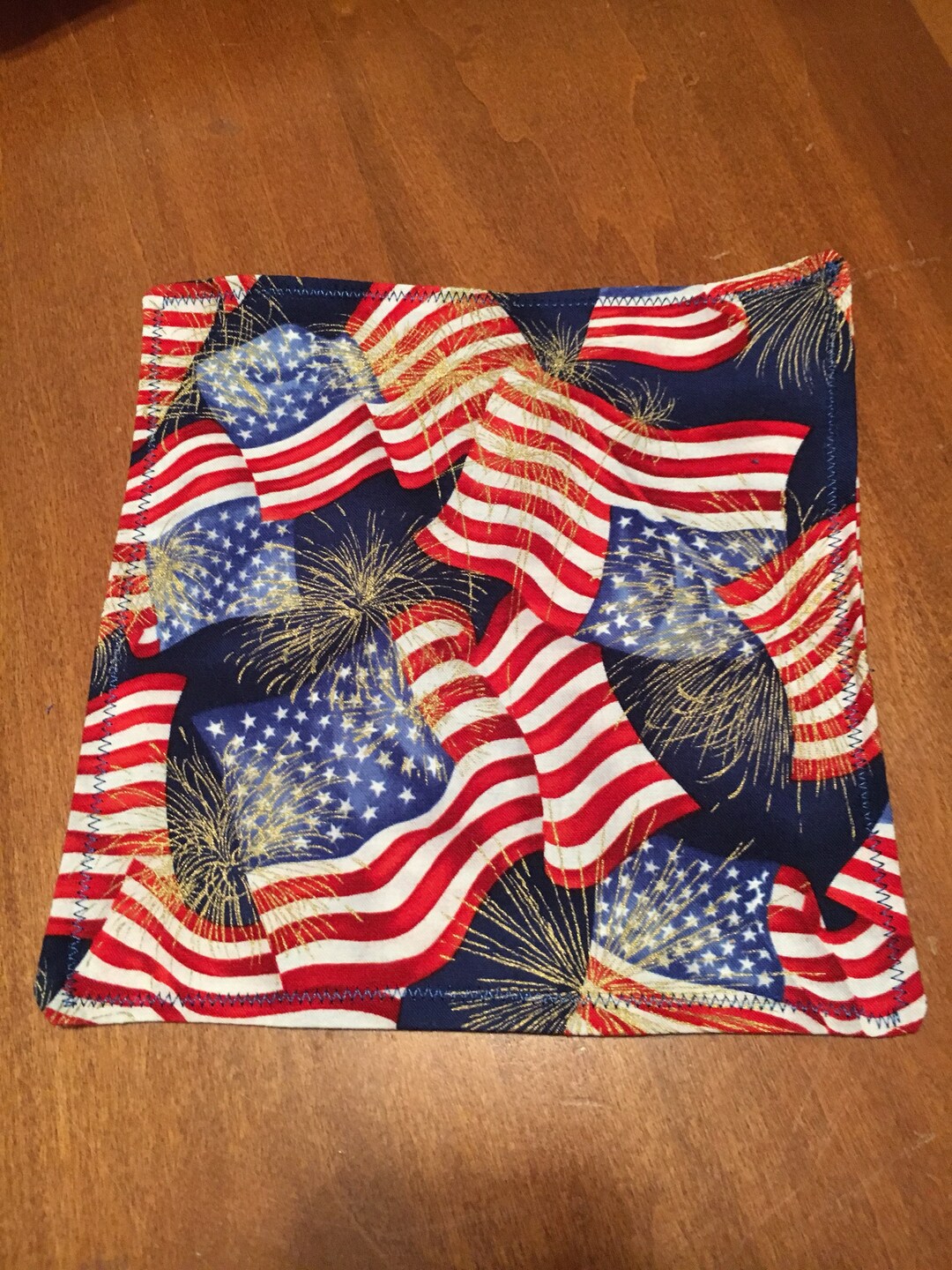 American Flag Handkerchief Pocket Square - Etsy