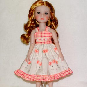 Handmade, Fits Ruby Red Fashion Friends doll ~Cute Sundress~