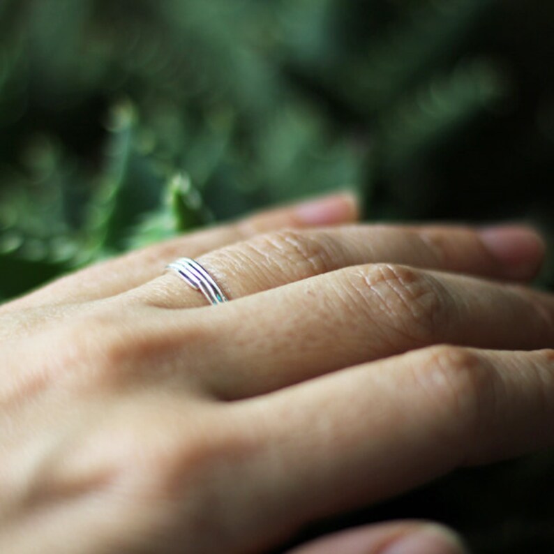 Sterling Silver Couple Wedding Band Delicate Men Women Ring Simple Couple Ring Set Engagement Simple Ring Marriage Cheap Ring Handmade