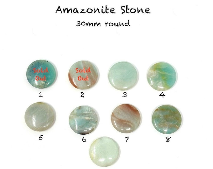 Amazonite Pendant For Mala Beads - DIY Mala Necklace - Stone Pendant For Crafting - Natural Healing - DIY Jewelry - Mala Bead Pendant