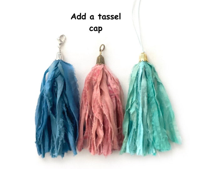 Tassel Cap - Customize Your Tassel - Mala Bead Tassel - Add A Bead Cap To Your Tassel