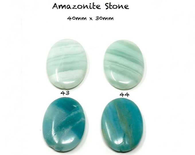 Amazonite Pendant For Mala Beads - DIY Mala Necklace - Stone Pendant For Crafting - Natural Healing - DIY Jewelry - Mala Bead Pendant
