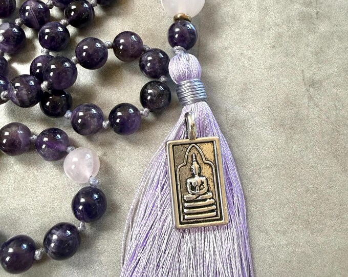 Thai Buddha Charm, Buddha Pendant, Charm For Mala Bead Necklace, Yoga Style Charms