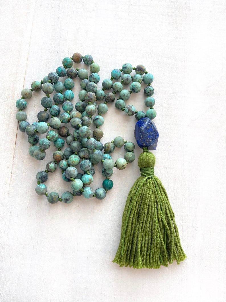 Cotton Tassel For Mala beads Add A Cotton Tassel Customize Your Mala Beads Tassel For Mala Wrap Bracelet Green