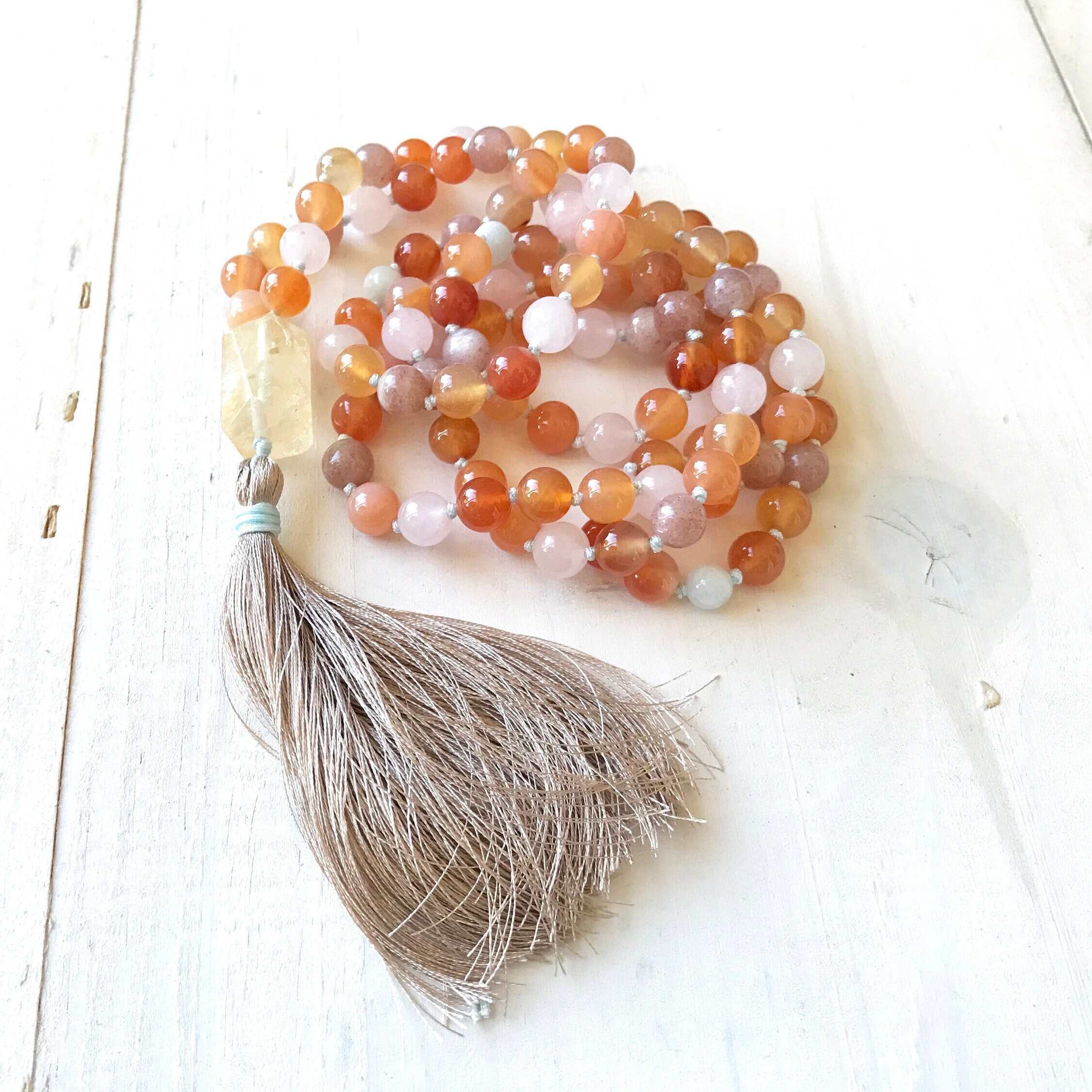 Chakra Mala Bead Necklace