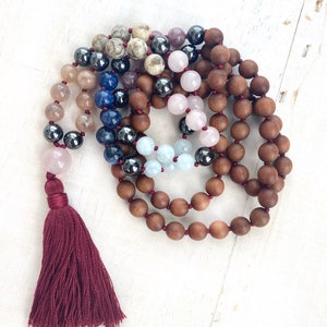 Cotton Tassel For Mala beads Add A Cotton Tassel Customize Your Mala Beads Tassel For Mala Wrap Bracelet Maroon