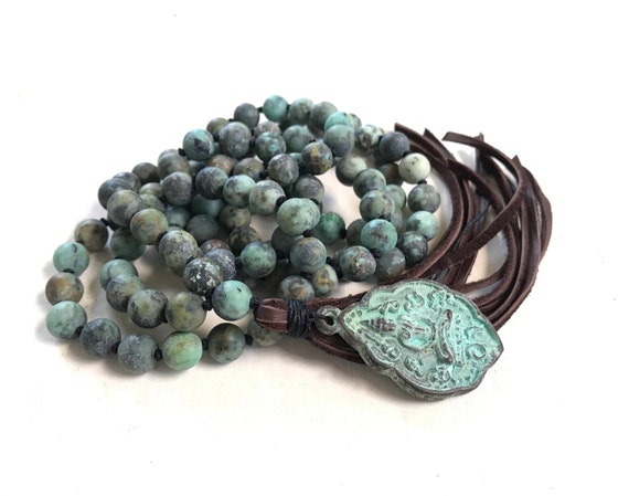 Yoga Jewelry Meditation Mala 108 Mala Beads GROWTH /& POSITIVE CHANGE Mala Tassel Mala Boho Necklace Gemstone Mala Necklace