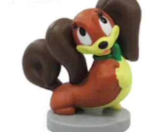 Enfeite de Natal da Minnie Mouse da Disney, com a cachorrinha Fifi.