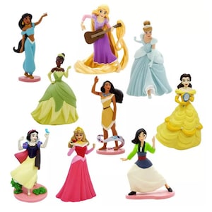 Disney Princess Christmas Ornaments Set