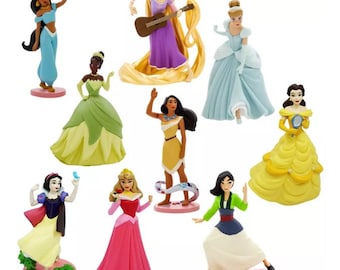 Juego de adornos navideños de princesas de Disney