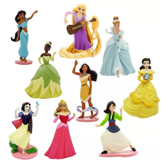 Disney Princess Christmas Ornaments Set - Etsy