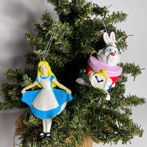 Classic Disney Alice in Wonderland Christmas Ornament Set