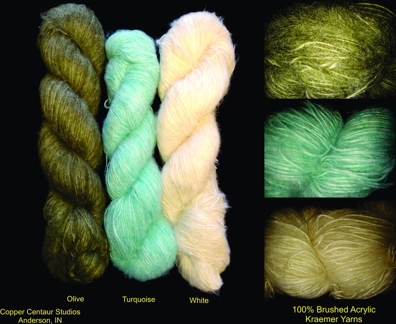 Kraemer Yarns 100 Brushed Acrylic Yarn Sewing & Fiber Macrame