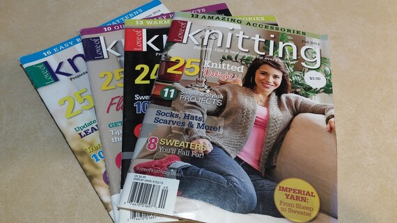 Back Issues Love Of Knitting Magazine Fall 2013 Summer 2014