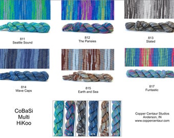 CoBaSi Sock Yarn: Multi, HiKoo