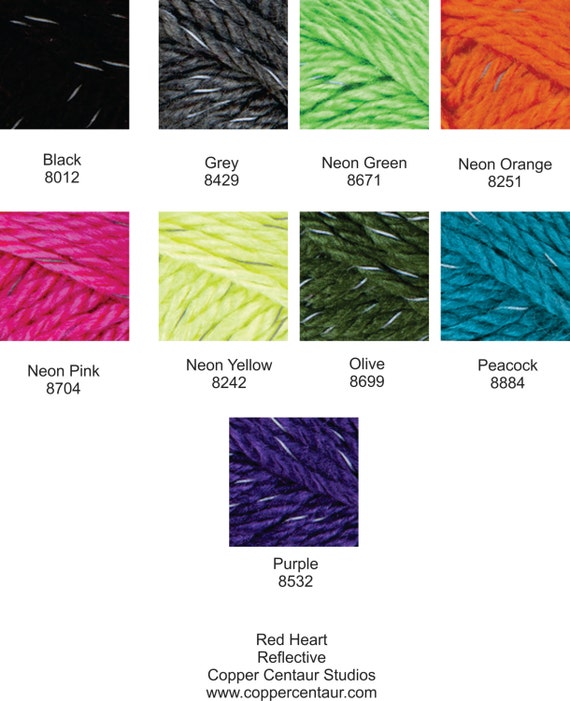 Red Heart Reflective Yarn