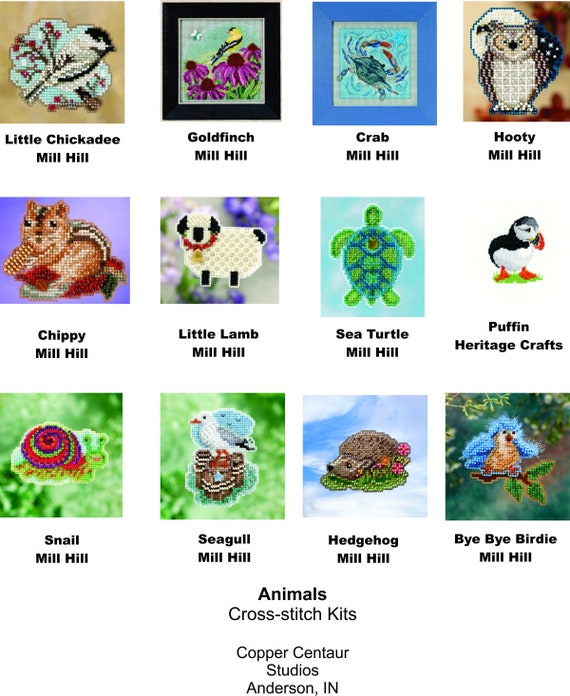 P1 Mill Hill Beaded Cross-stitch Kits 