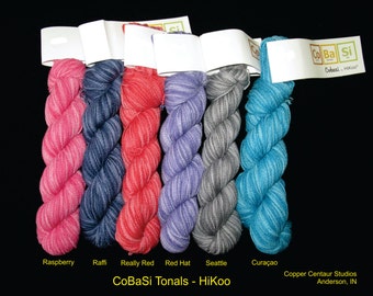 CoBaSi Sock Yarn: Tonal, HiKoo