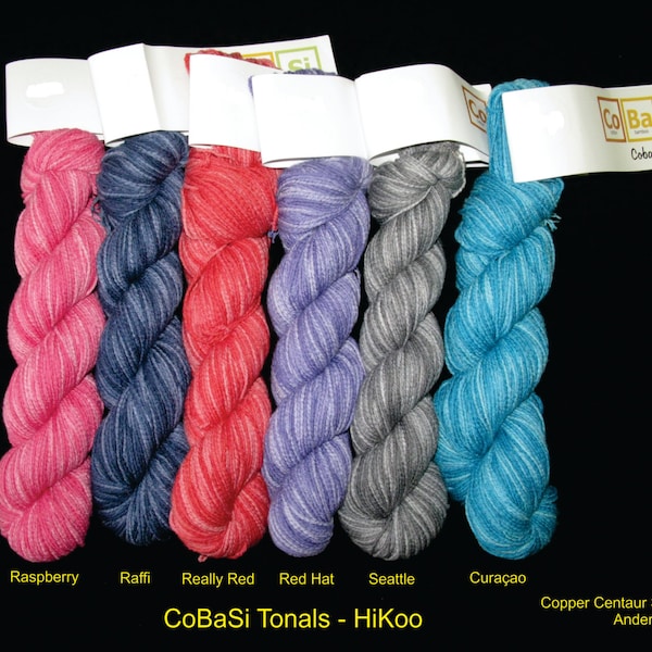CoBaSi Sock Yarn: Tonal, HiKoo