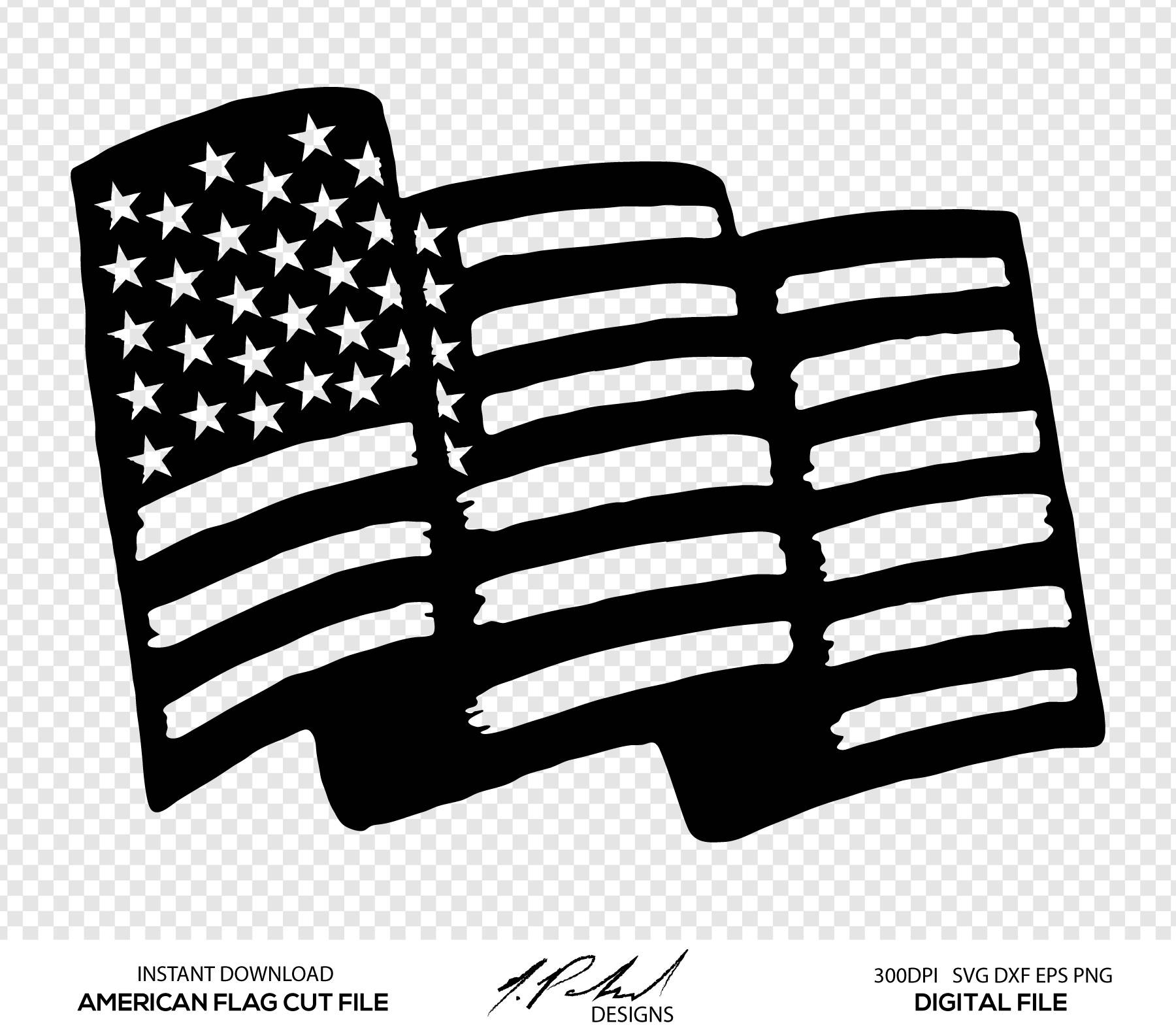 Download American Flag Digital Cut Files Digital Files American | Etsy