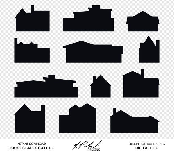 Download House Digital Cut Files - Digital Files - House SVG ...