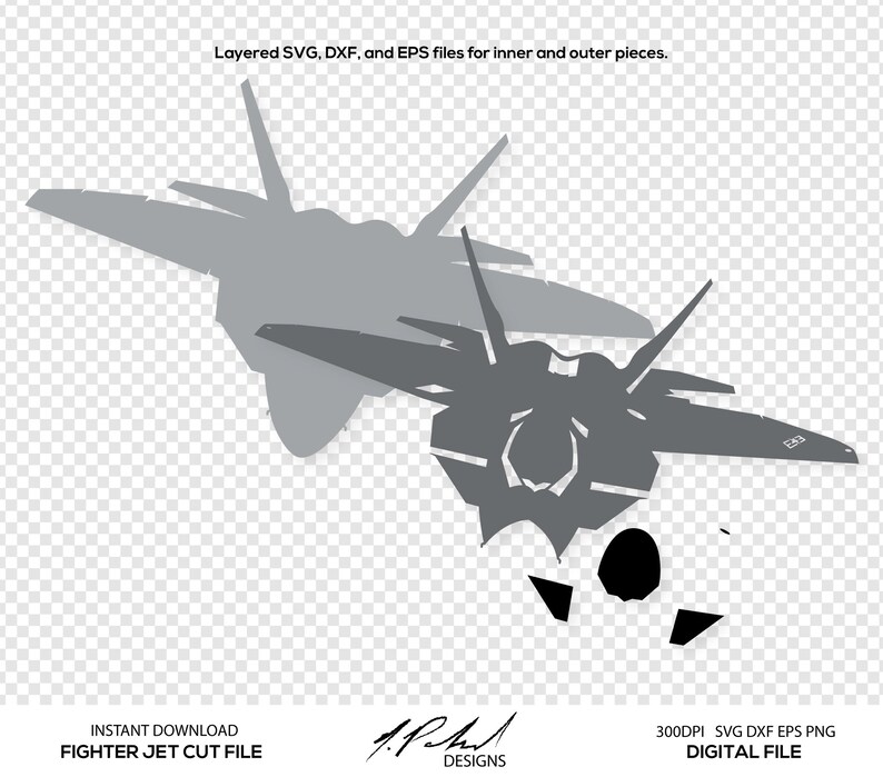 Download Fighter Jet Cut File Digital Files Fighter Jet SVG Jet | Etsy