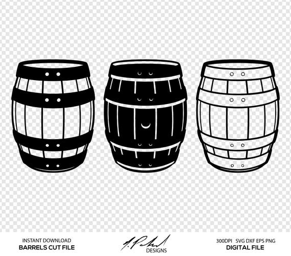 Barrel Digital Cut Dateien Digitale Dateien Fass Svg Etsy