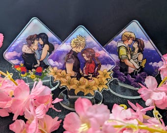 Final Fantasy Couple Acrylic Standees