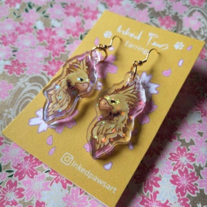Chocobo earrings