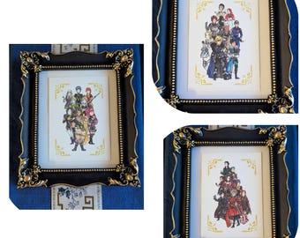 Three Houses prints