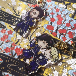 Fullmetal Alchemist Chibi Keycharms