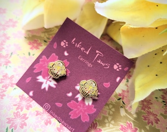Aerith's Flower Basket Earrings