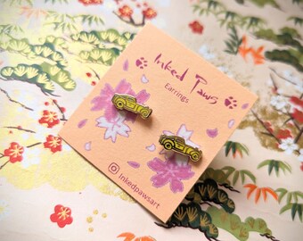 Yellow Bentley Earrings
