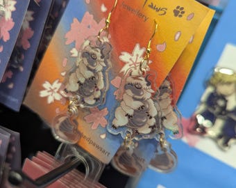 Flying Bison Earrings