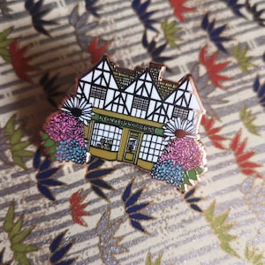 Bookshop enamel pin