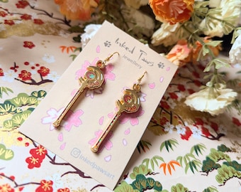 Frieren Staff Earrings