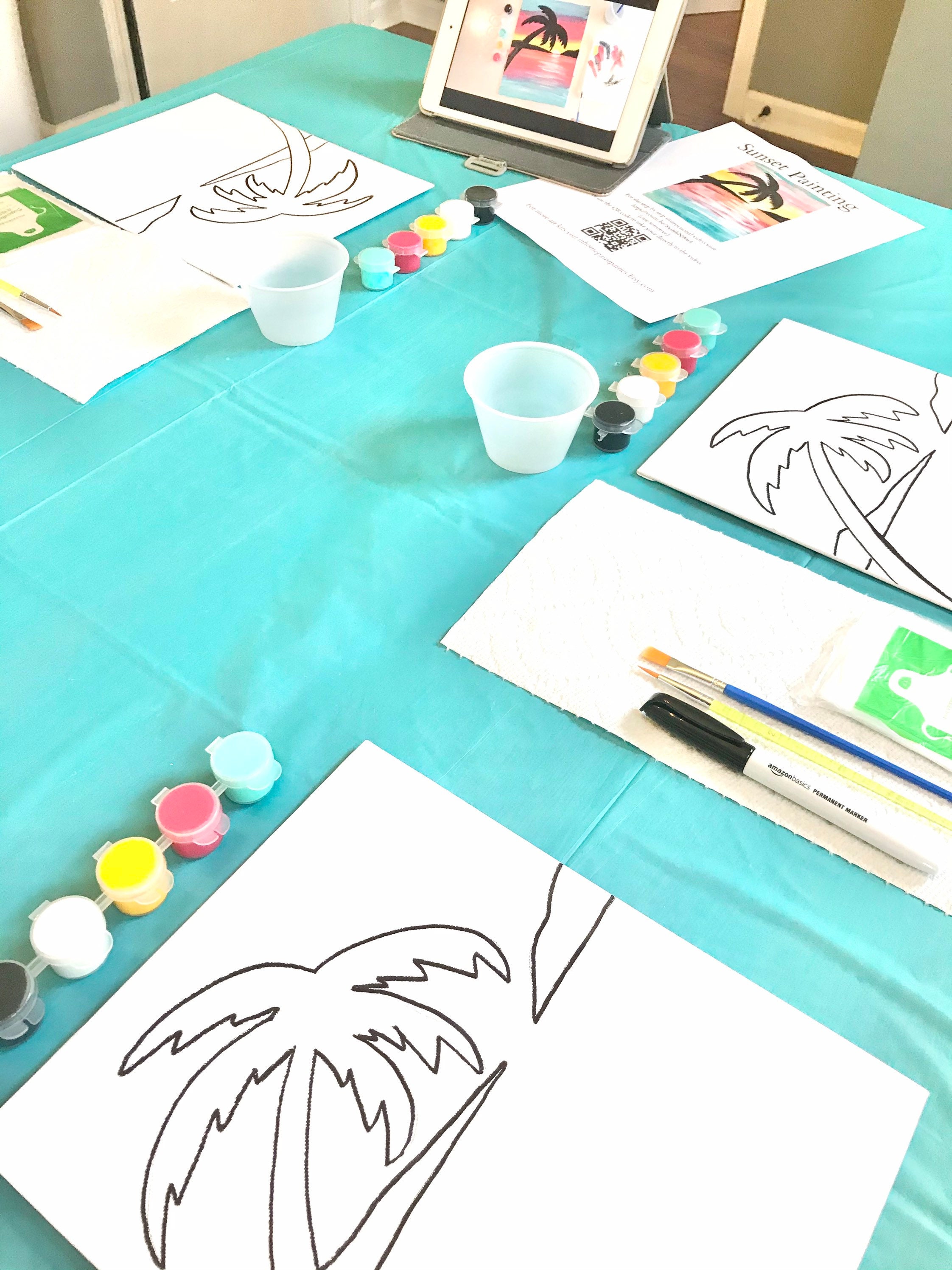Kikkerland Mini Paint Set  Art birthday party, Paint set, Paper crafts diy  kids
