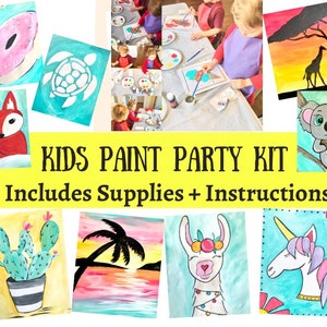 Art Kit for Kids, DIY Paint Kit for Kids and Toddlers 