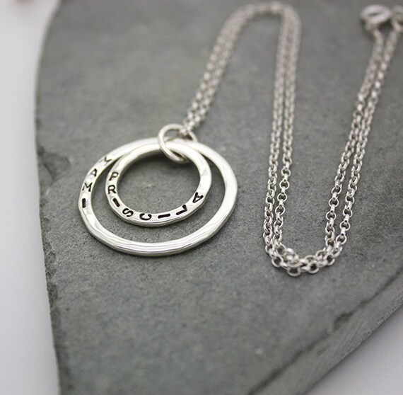 mummy necklace silver
