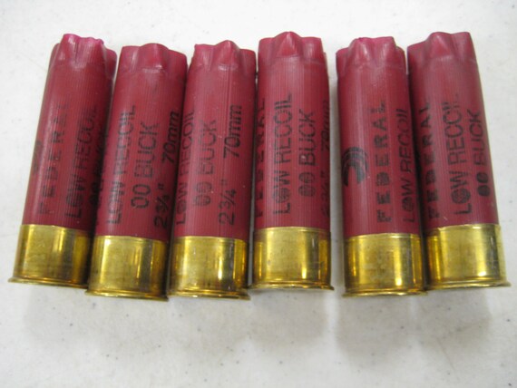 Red Shotgun Shells 12GA Federal Gold Medal Paper Hulls 12 Gauge –