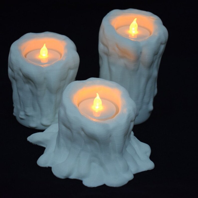 3D Printed Candle Holders Etsy