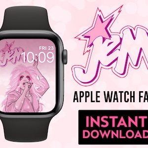 Jem Apple Watch Face Wallpapers | A watch face for all who love 80's cartoons | Jem and the Holograms