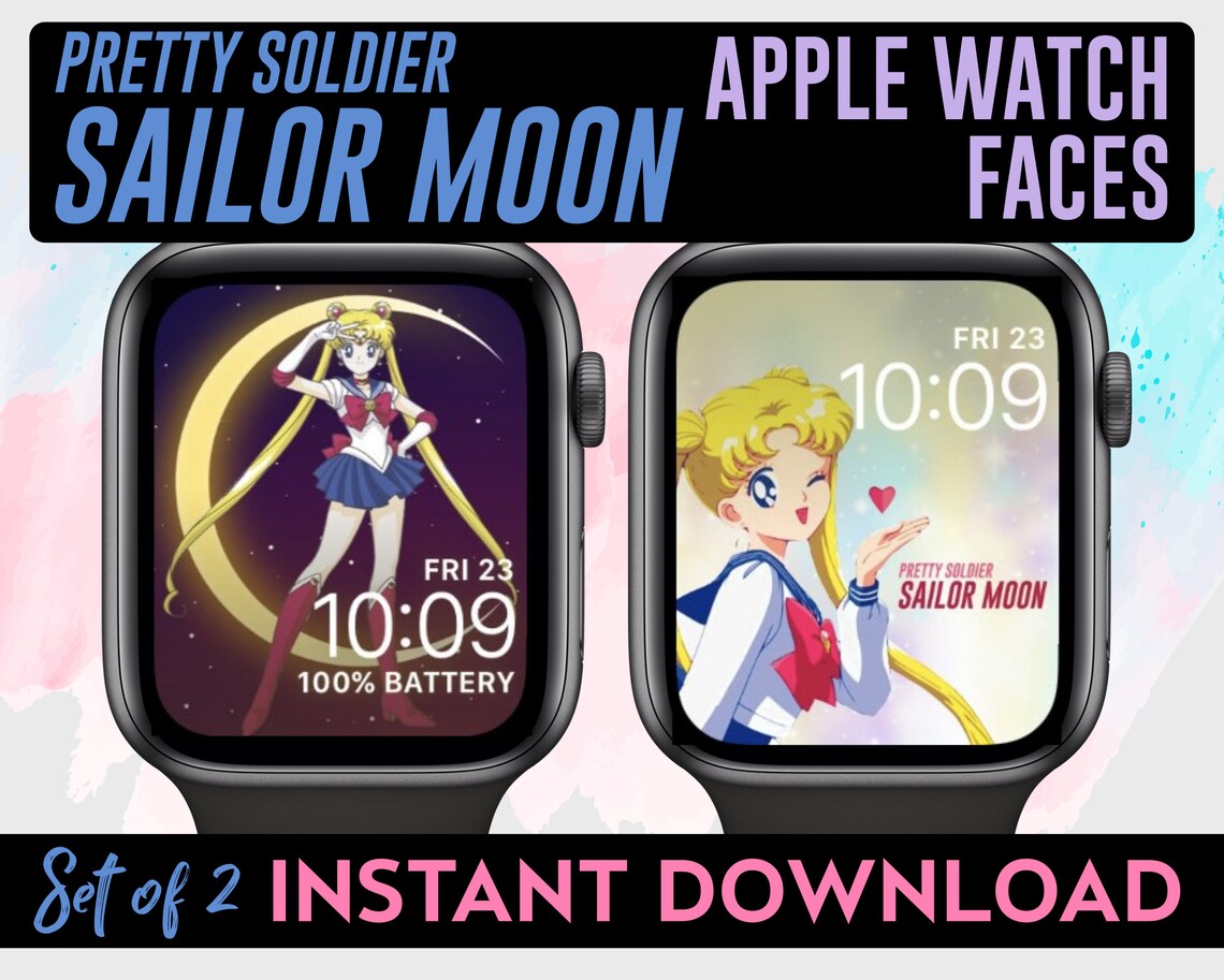sailor moon apple watch face