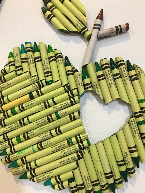 Granny Smith Apple Crayon